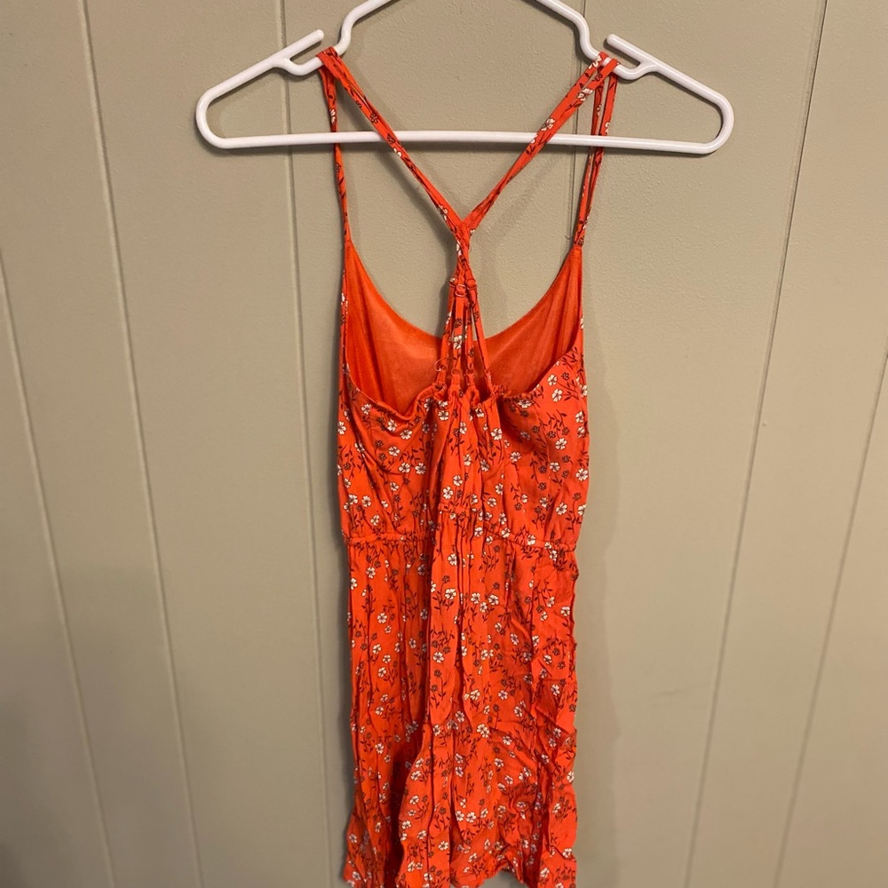 Orange dress